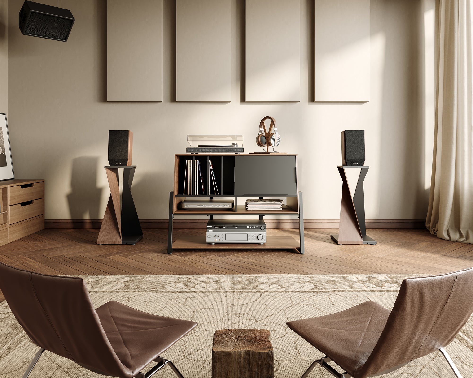 eiffel ss Pieds pour enceintes et eiffel rs10 Meuble pour platine vinyle
