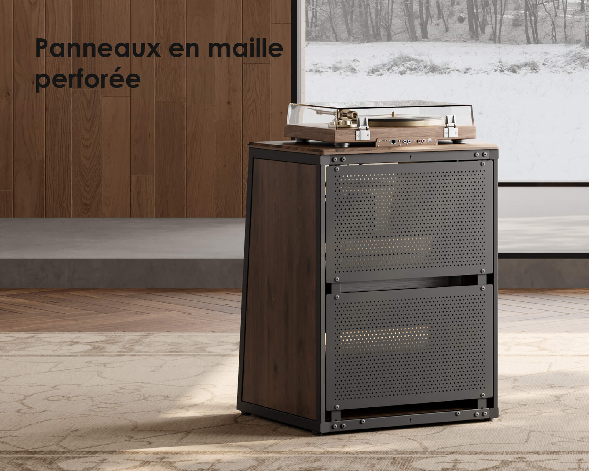 panneaux en maille oerforée