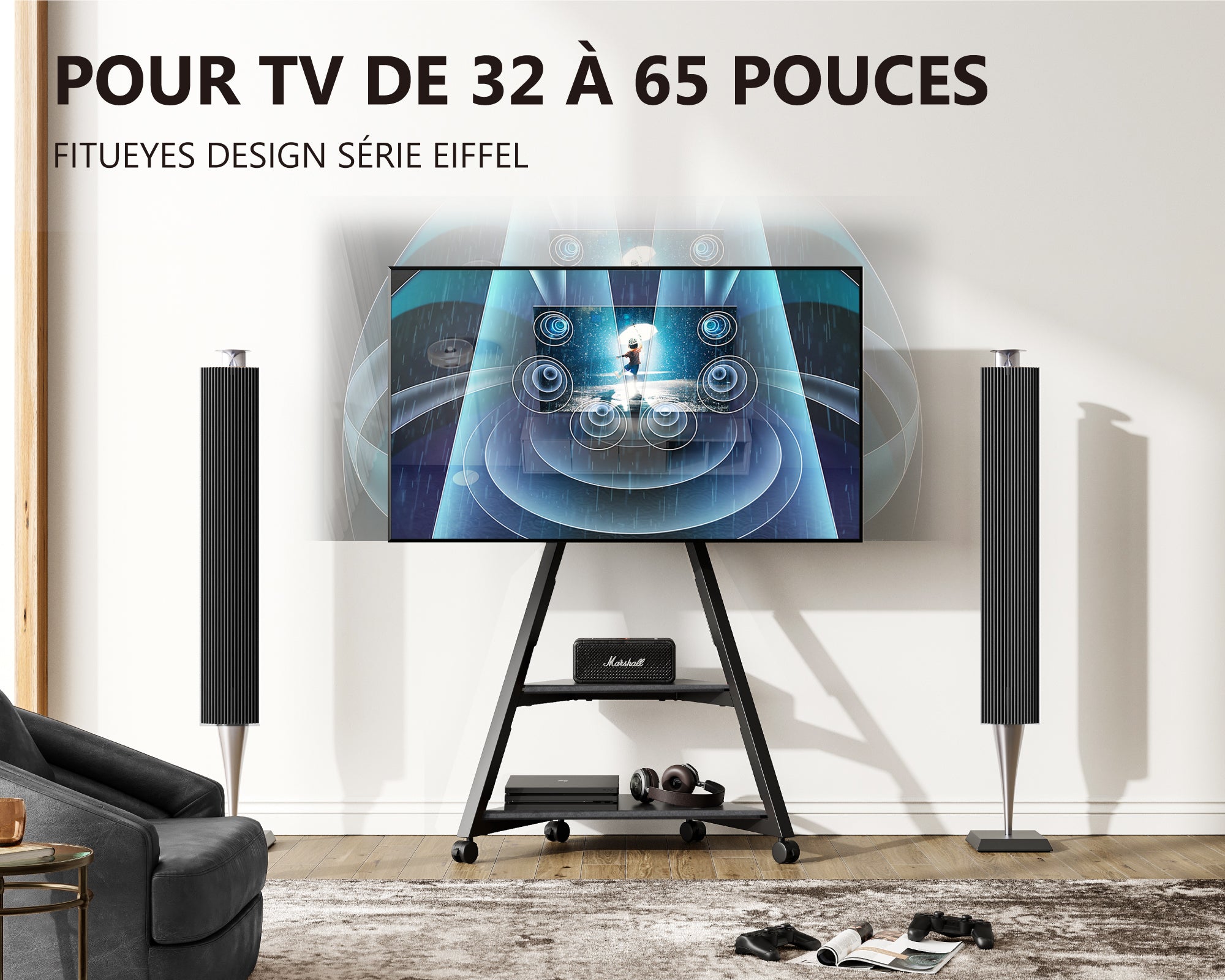POUR TV DE 32 à 65 POUCES