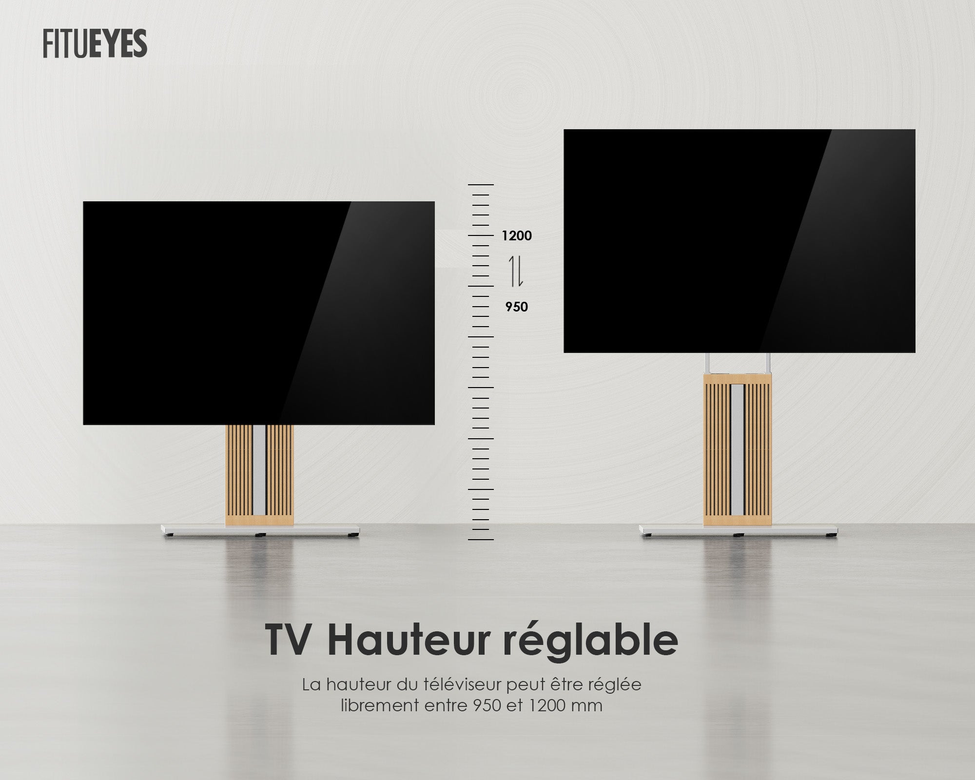 tv hauteur réglable