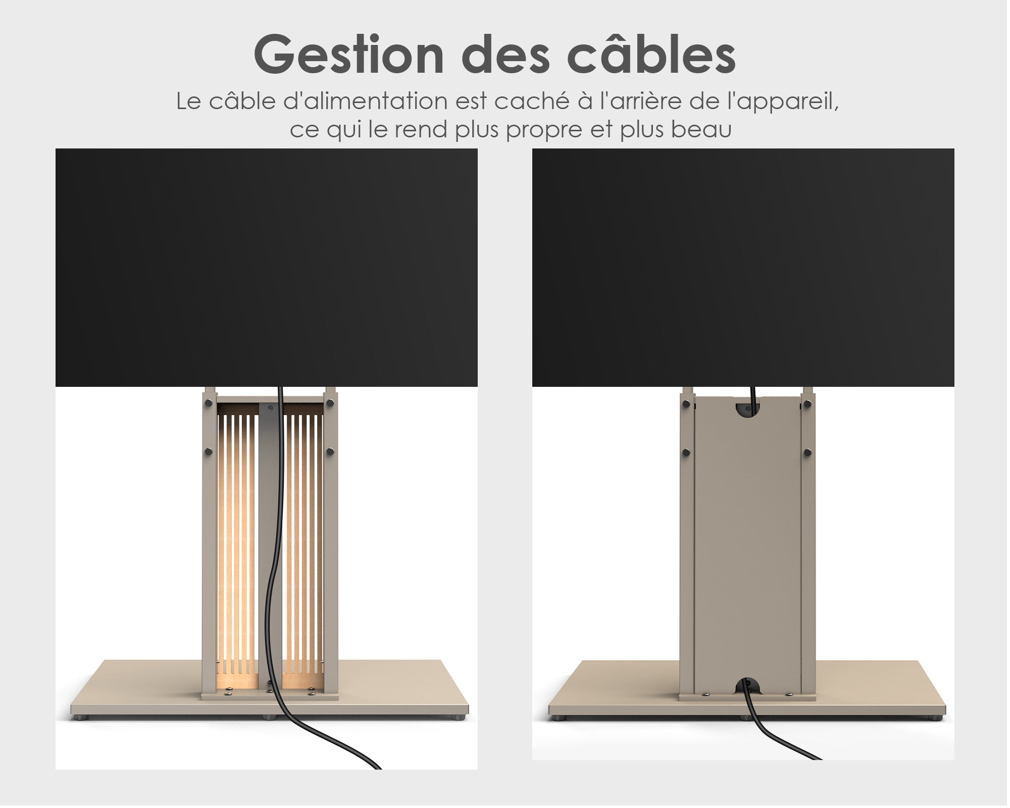 gestion des cables