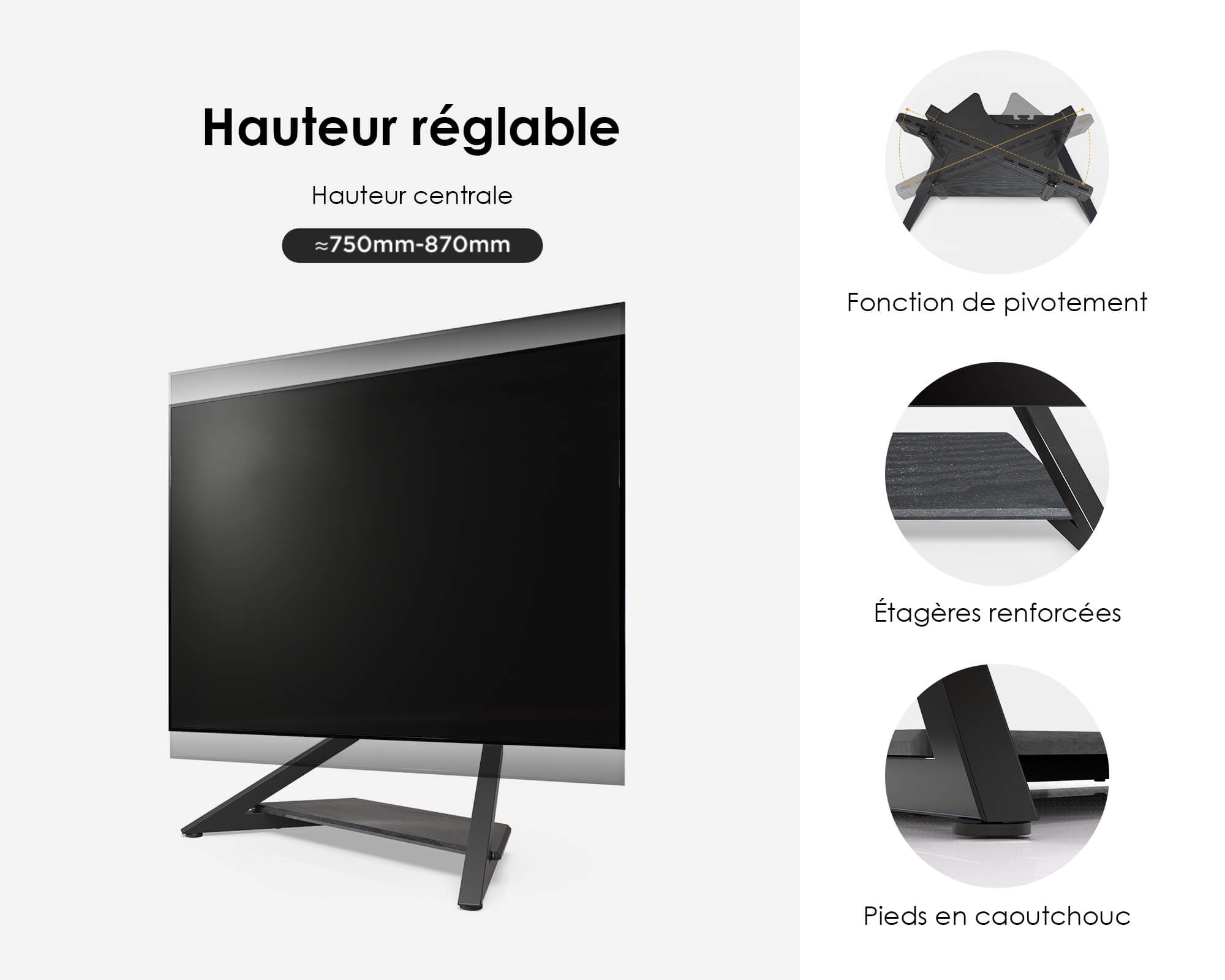 hauteur réglable