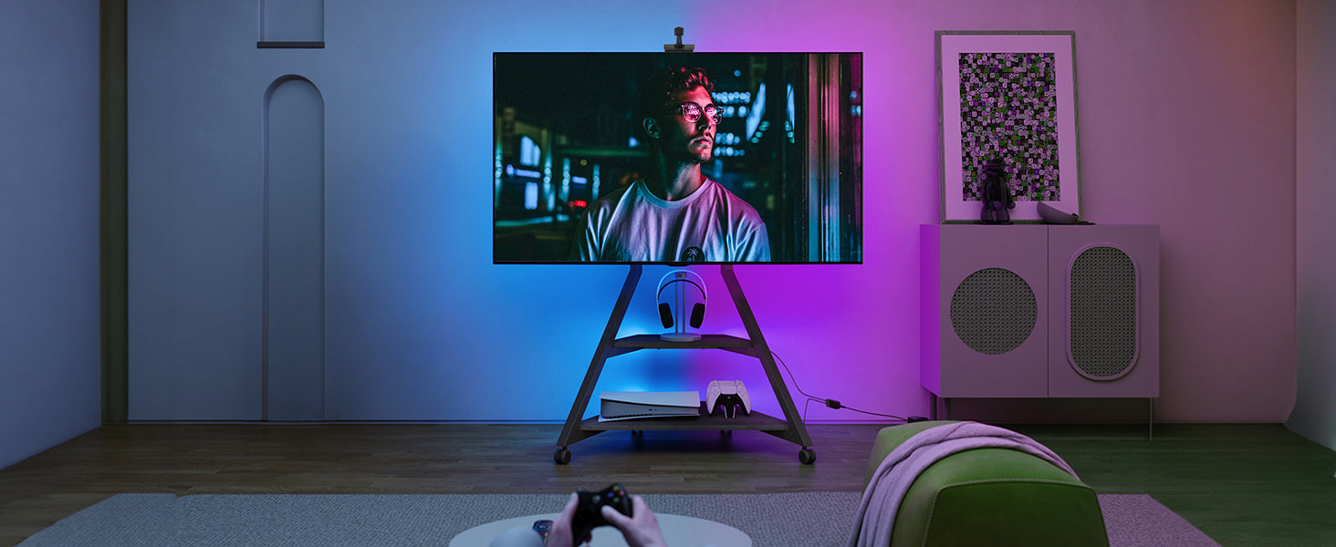 fitueyes-support tv-eiffel ft65-noyer-led